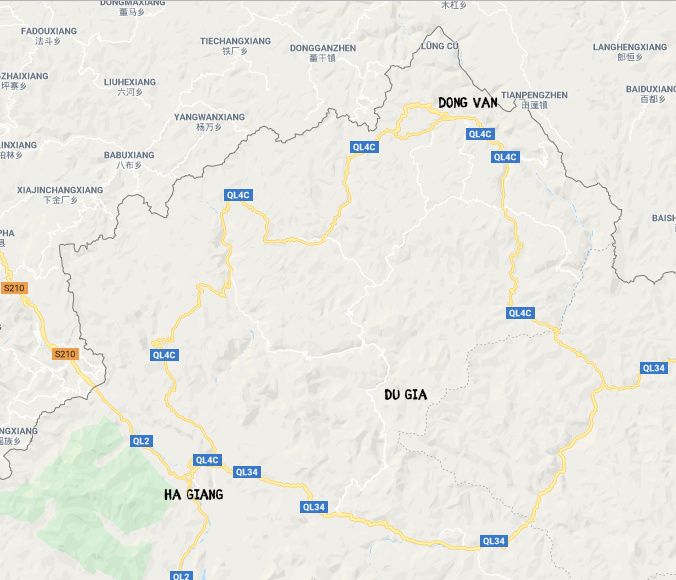 ha giang don van du gia map vietnam