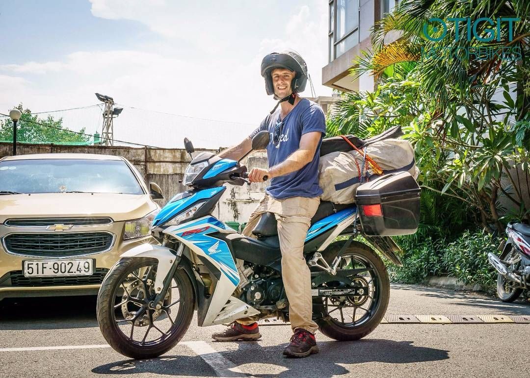 Explore Saigon on a motorbike