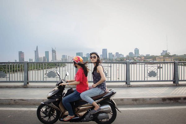 Motorbike rental shops in Saigon