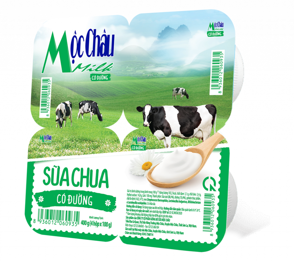 moc chau yoghurt and milk