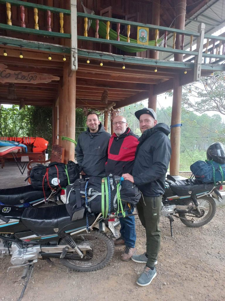 gio lao eco lodge motorbike