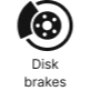 Disc brakes