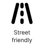 Street friendly