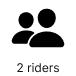 Two riders