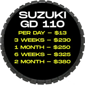 Suzuki GD110 — Motorbike Rental Vietnam price