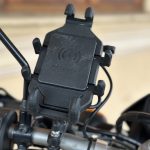 Phone holder and USB charger