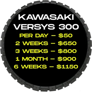 Kawasaki Versys-X 300 — Motorbike Rental Vietnam price