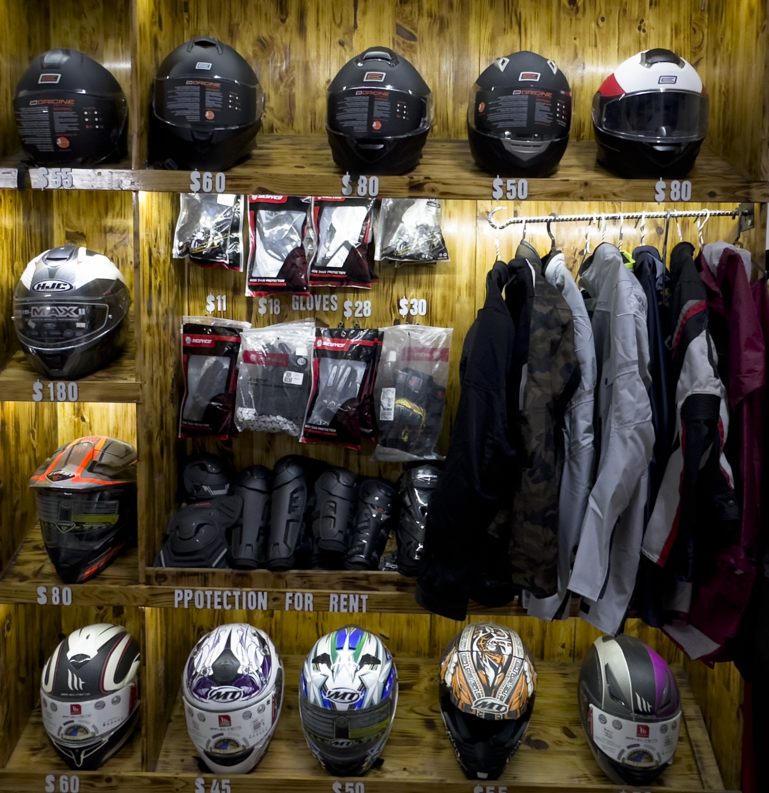 Helmets and equipment