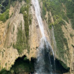 khuoi nhi waterfall near na hang, tuyen quang
