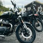 various motorbikes for rent from nordic riders